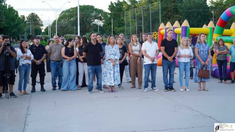 Inauguraron la nueva iluminación de la Avenida San Martín, (VER 10 FOTOS MAS )