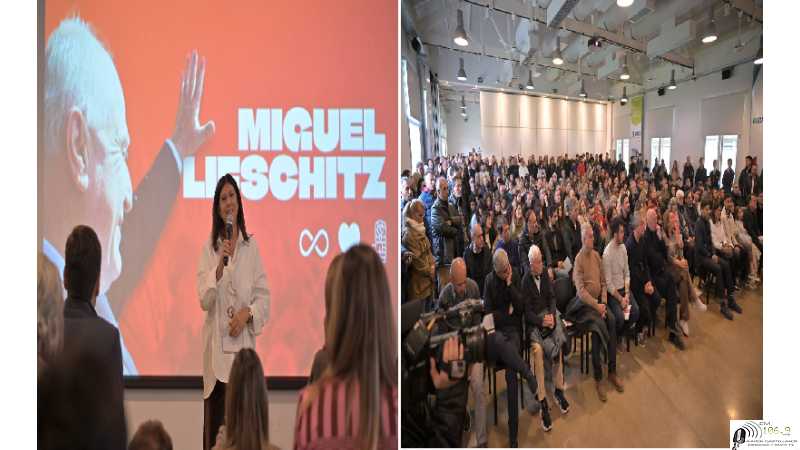 Multitudinario homenaje a Miguel Lifschitz en el Polo Tecnologico  Rosario
