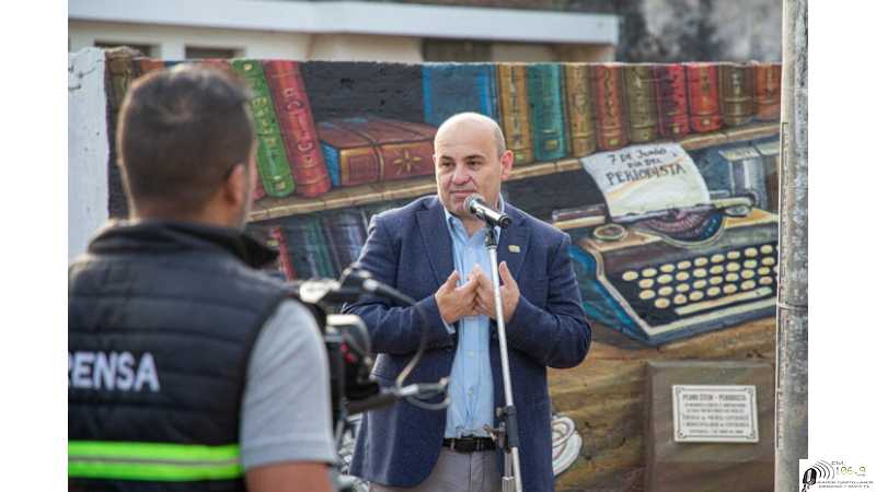 Municipalidad de Esperanza realizó este viernes un acto en conmemoración del Día del Periodista