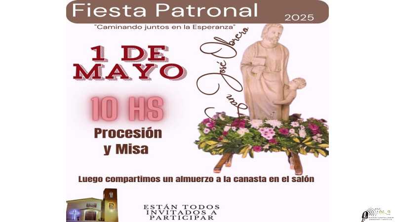 Invitan en capilla San Jose Obrero