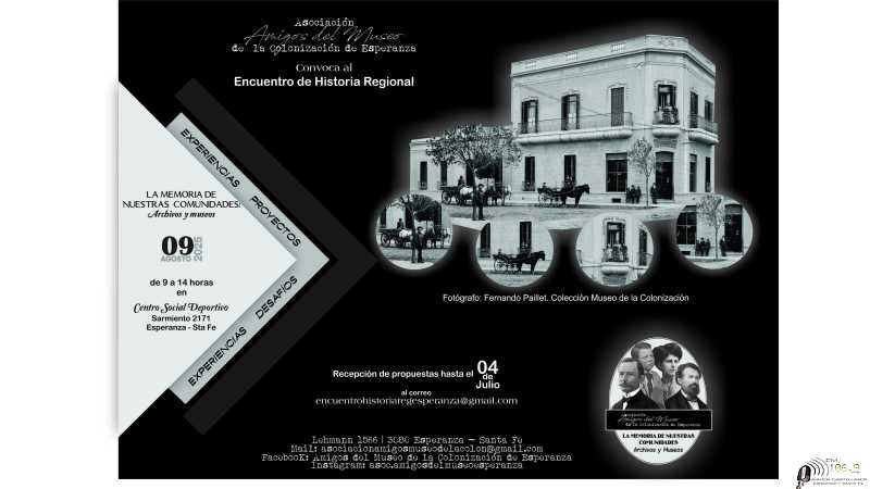 Encuentro de historia Regional, Organizado por Asociación Amigos Del Museo de la Colonización.