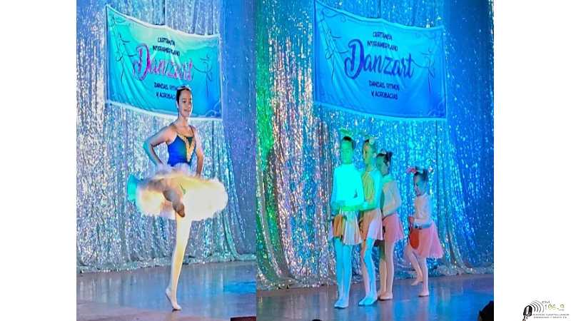 Destacada participación de alumnas del Liceo Municipal “José Pedroni” en el certamen de danza DANZART 2025