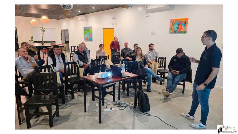 Se realizó una charla sobre cultivos de invierno en San Carlos Norte Organizada por Asociación Unión Tamberos
