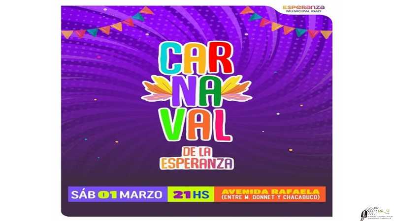 ¡Ya llega el Carnaval de la Esperanza!