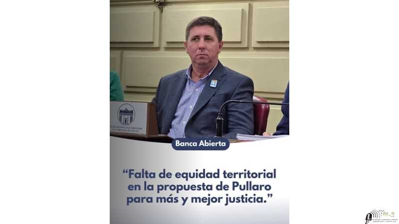 Hoy, un solo fiscal con asiento en Esperanza debe atender los 34 distritos del departamento