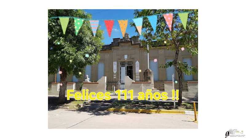 111 Años escuela N° 315 Aaron Castellanos Esperanza