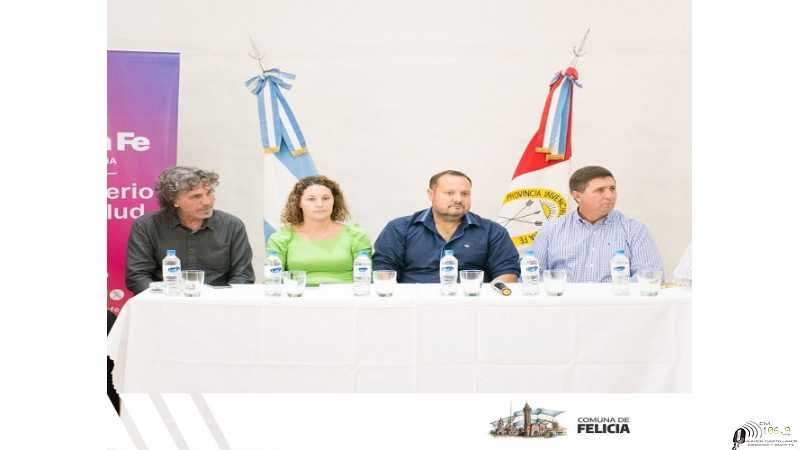 Se realizó en horas del mediodía la apertura de sobres correspondiente a la obra del SUM, perteneciente al SAMCo de Felicia.