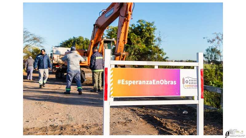 Inició la obra de entubado del canal Bosch: “Seguimos ejecutando obras que mejoran la calidad de vida de los vecinos”, dijo Rodrigo Müller
