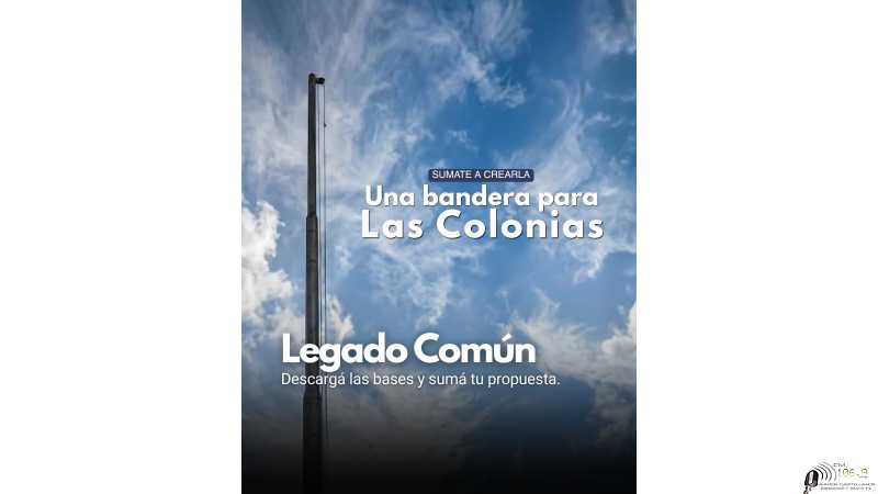 Ruben Pirola propone Una Bandera para Las Colonias, un concurso abierto