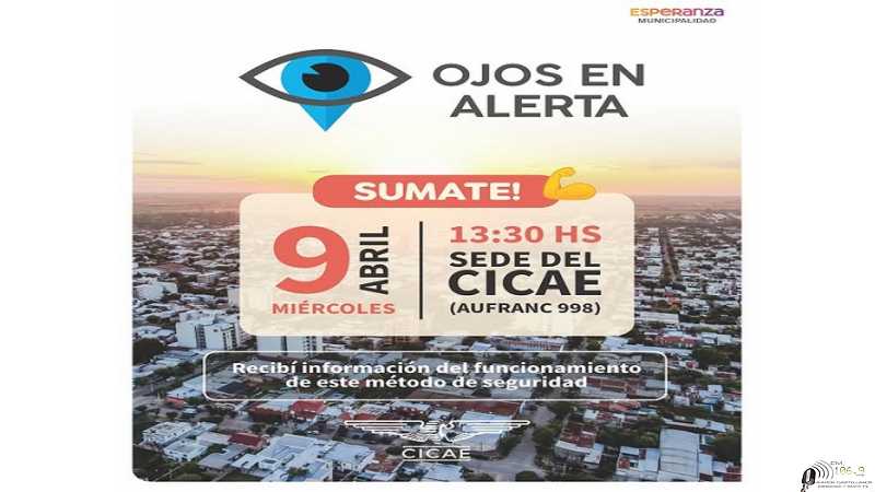 Vos también podés ser parte de Ojos en Alerta