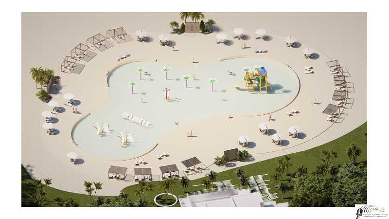 Hoy se presentó el proyecto para la creación de un Parque Acuático en el Balneario Camping Municipal.