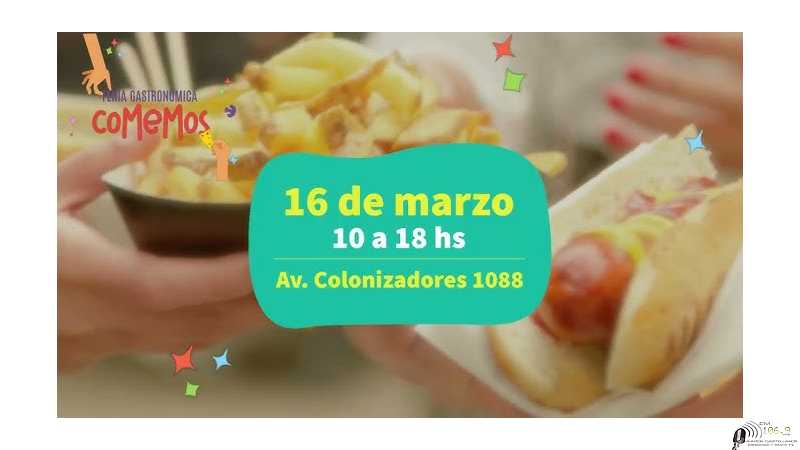 Aqui video de la feria gastronómica 