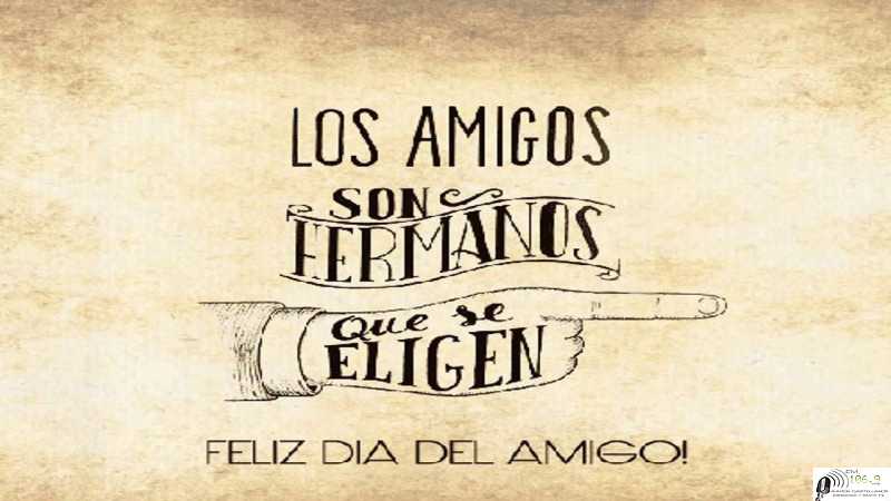 20 de Julio Feliz día de los amigos